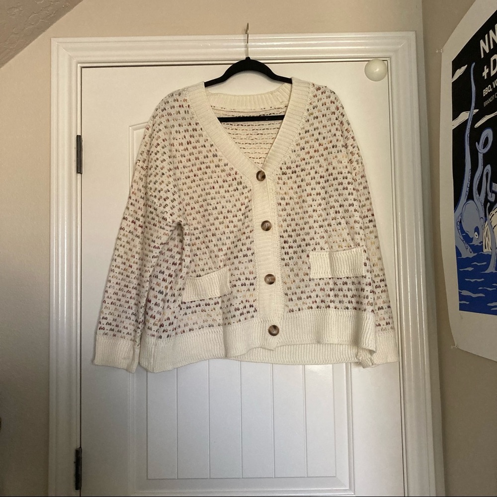 Plus Shein Curve Cardigan Sweater